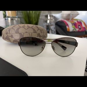 Coach Aviator Sunglasses